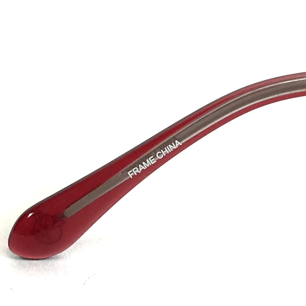 Draper James Eyeglasses Frames DJ5040 604 MERLOT Red Gold Cat Eye 54-17-140